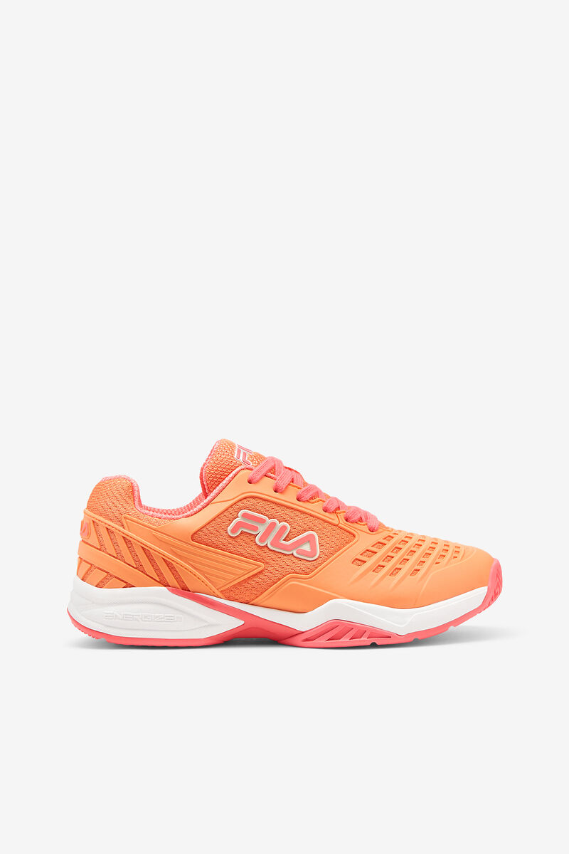Women's Fila Axilus 2 Energized Tennis Shoes White / Coral | ArOP7OOhORS
