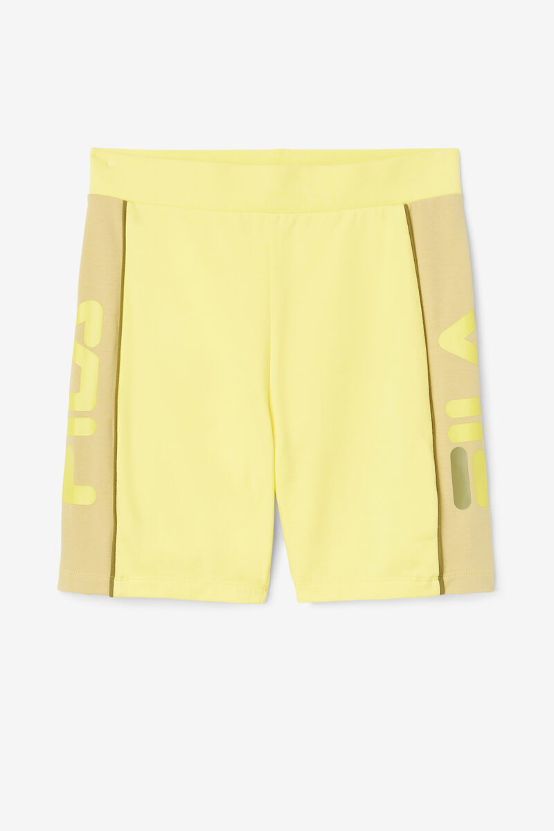 Women's Fila Trina Bike Short Shorts Olive | 4Ytk3BAbZzH