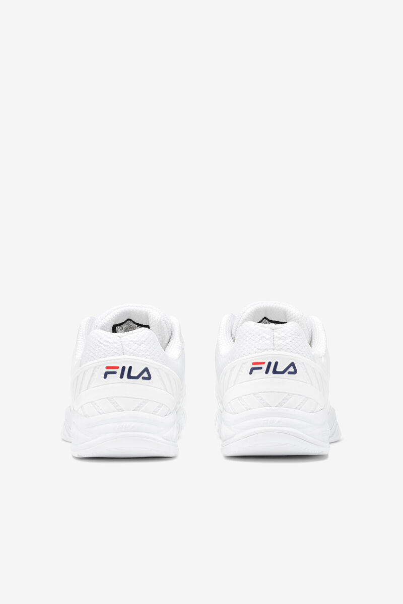 Men's Fila Axilus 2 Energized Tennis Shoes White / White / Navy | oDA4bH2OIM9