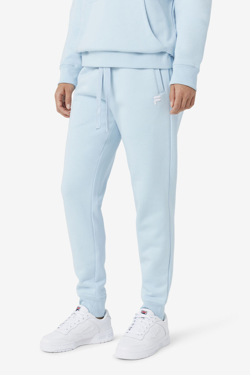 Men's Fila Chardon Jogger Pants Light Blue | 2tpLpfb9tlS
