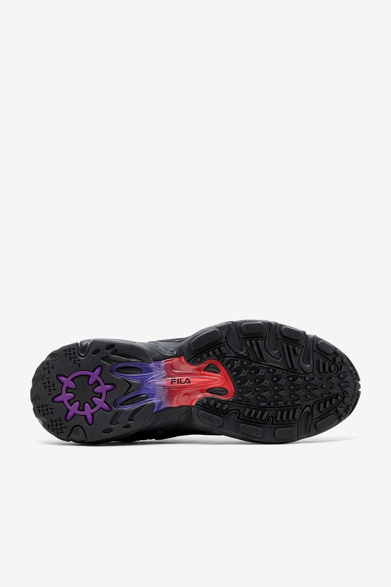 Men's Fila Creator Stargazing Chunky Dad Shoes | Fila Sneakers Black / Deep Blue / Purple | mmOZIOtc