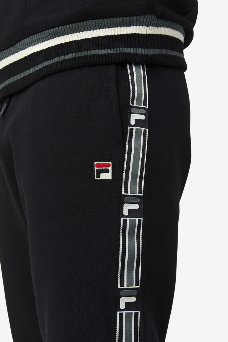 Men's Fila Danube Track Pants Pants Black | udO15D4RAtU