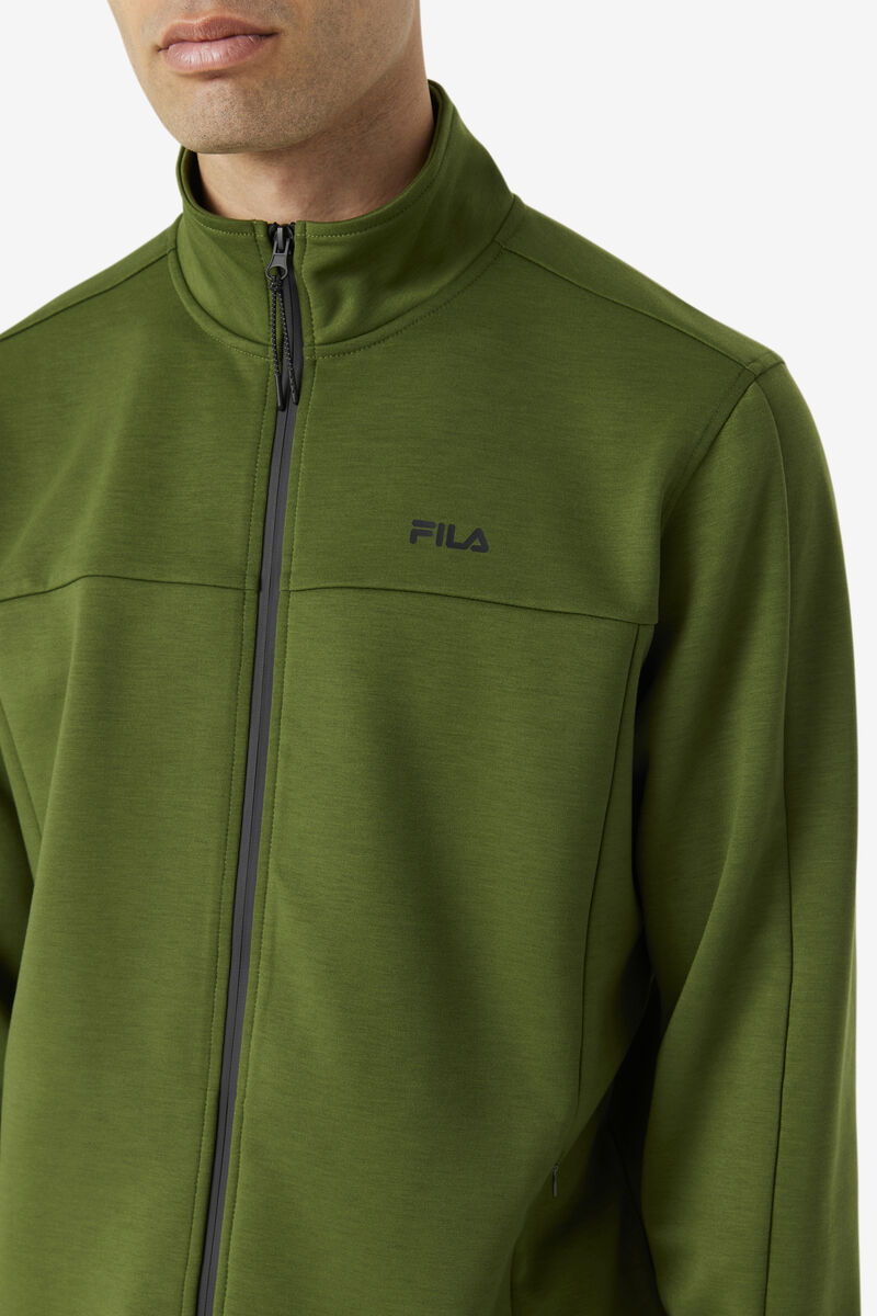 Men's Fila Gonal Zip Jacket Jackets Black | VuGdimNFK8w