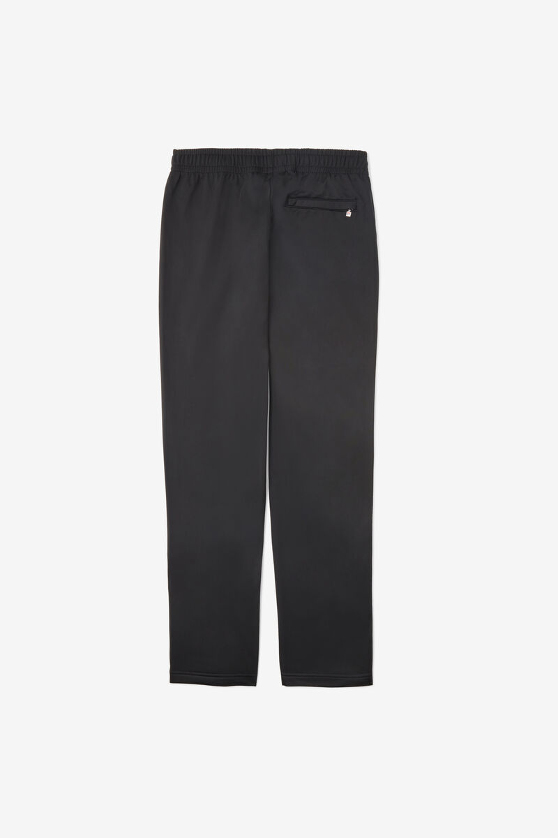 Men's Fila Italia Track Pant Pants Black / White | CT4DvDHhybN