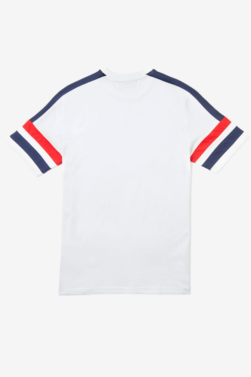 Men's Fila Juan T Shirts White | lZBxcqphOPS