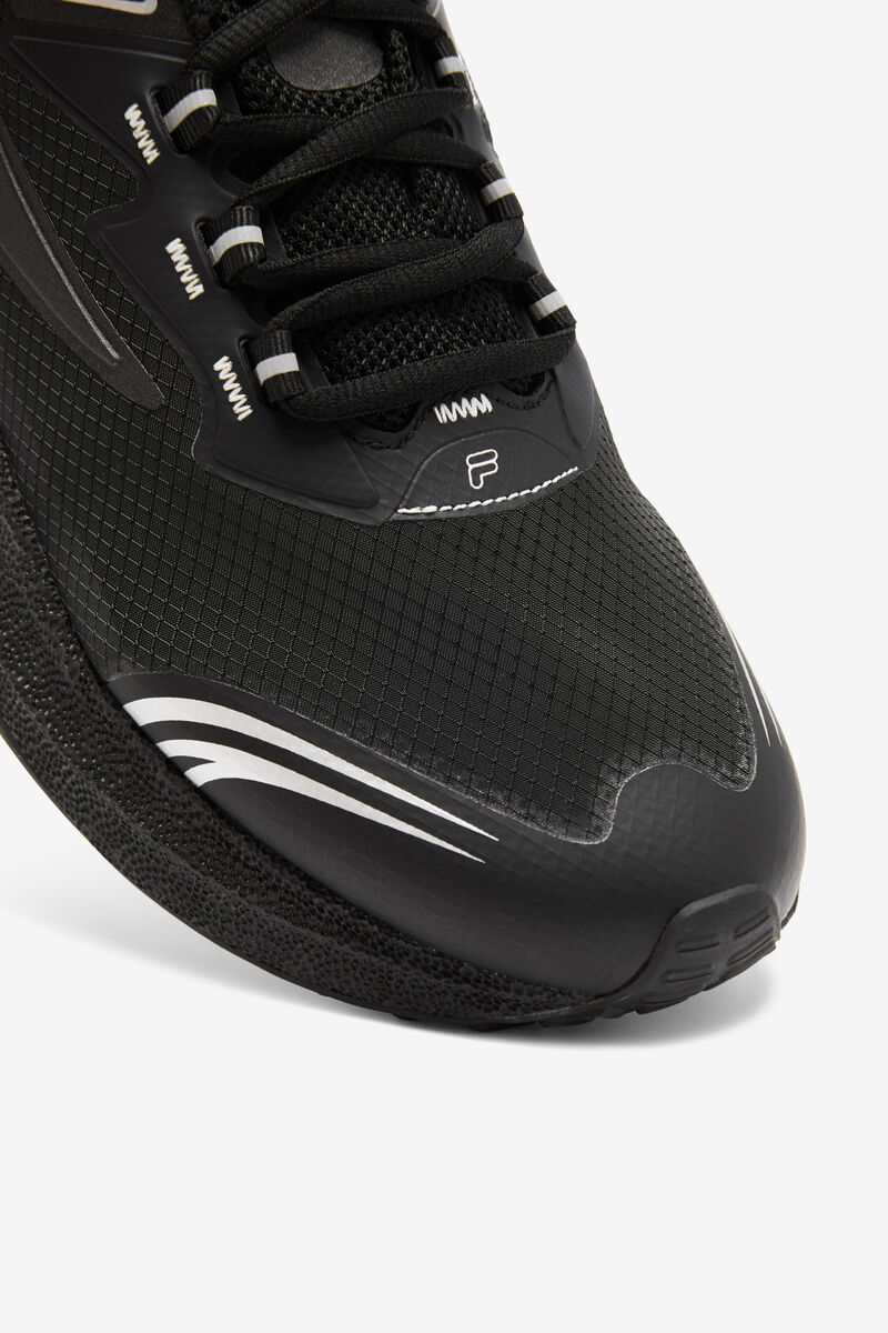 Men's Fila Tactik 3 Stimulus Tennis Shoe | Fila Sneakers Black / Metal Silver / Black | YFZRh5VTH7k