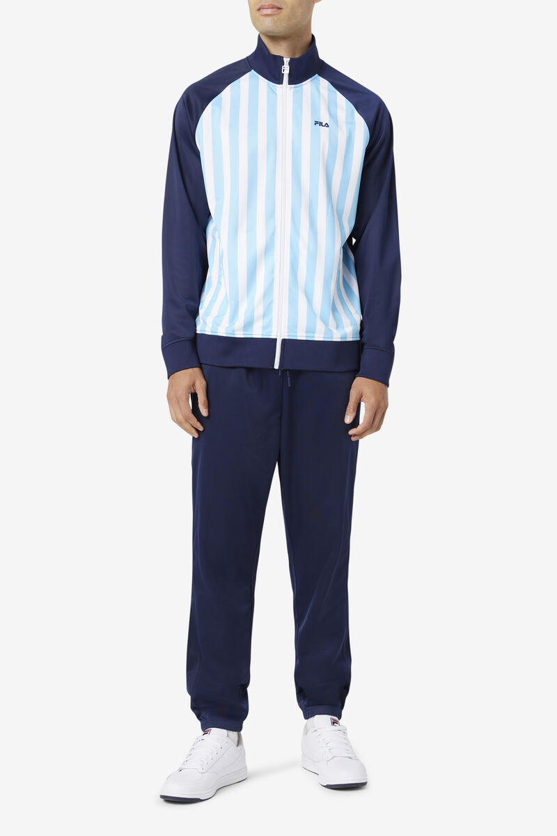 Women's Fila Argentina Track Pant Pants Navy | GPBIeR8K35U
