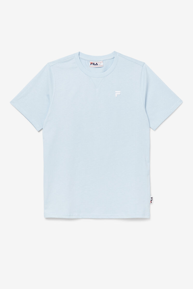 Women\'s Fila Derion T Shirts Light Blue | FlPuikMWViq