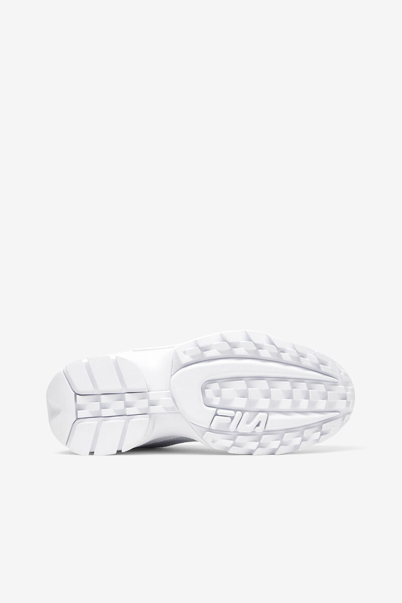 Women's Fila Disruptor 2 Patchwork Platform Shoes White / Navy / Red | h3RTserfAQZ