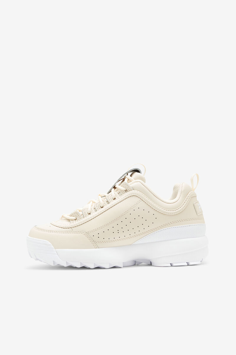 Women's Fila Disruptor 2 Premium Platform Shoes White / White / White | GMaxCk6iyaW