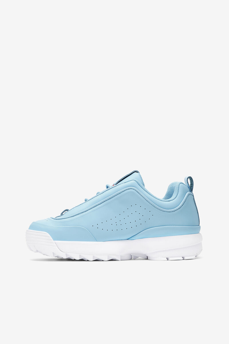 Women's Fila Disruptor Zero Platform Shoes Blue / Blue / White | EciQEemAEJl