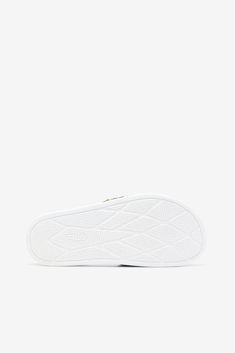 Women's Fila Drifter Luxe Wild Sandals White / White / Leopard | Ud1ZdweSCSE