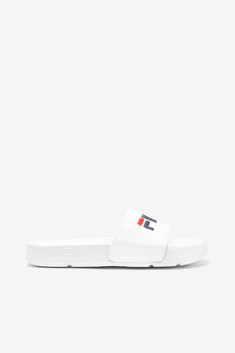 Women\'s Fila Drifter Sandals White / Navy / Red | MAa9ouHcP3e