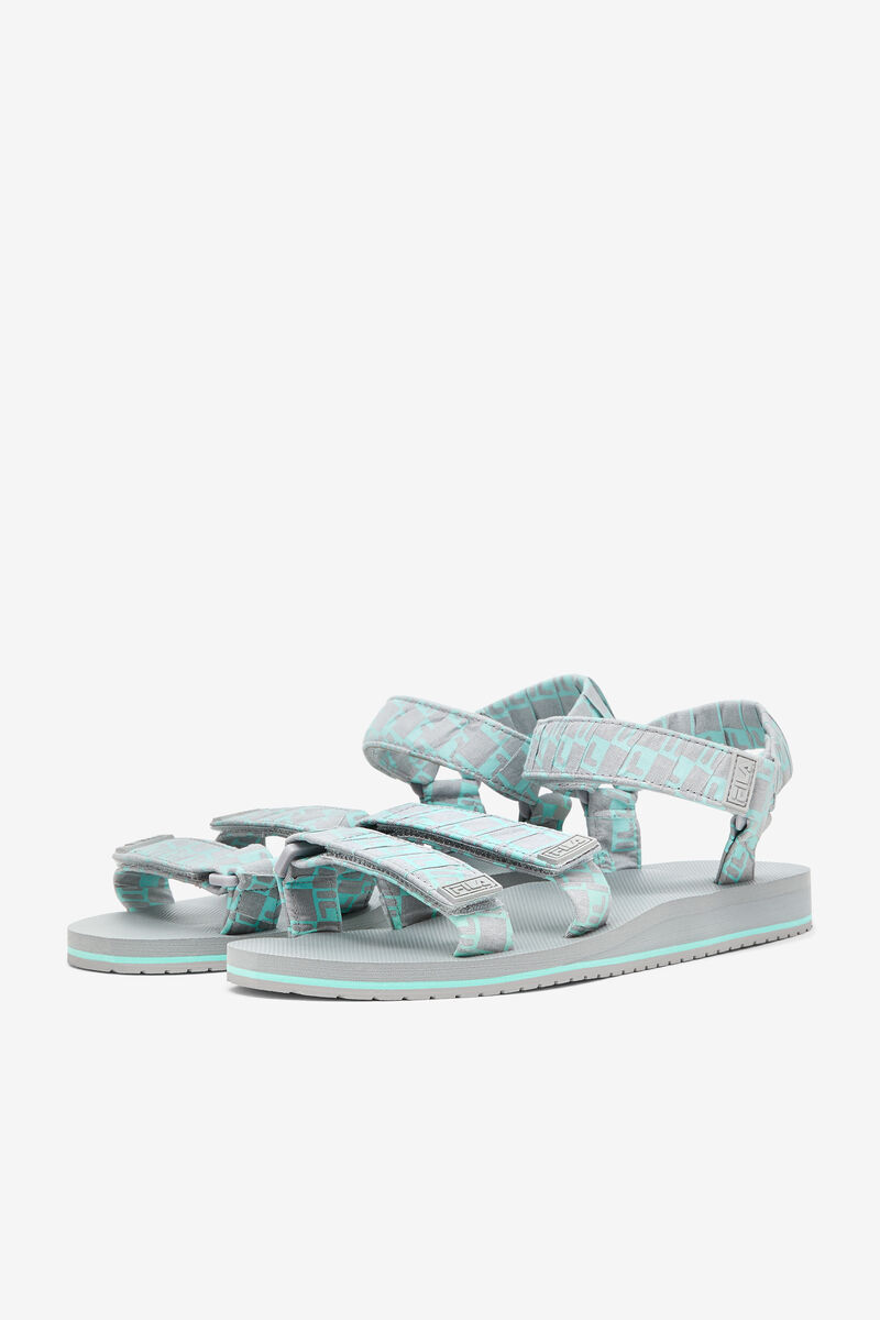 Women's Fila Drifter Ts Bandana Sandals Light Turquoise | iKkLfHAMxkp