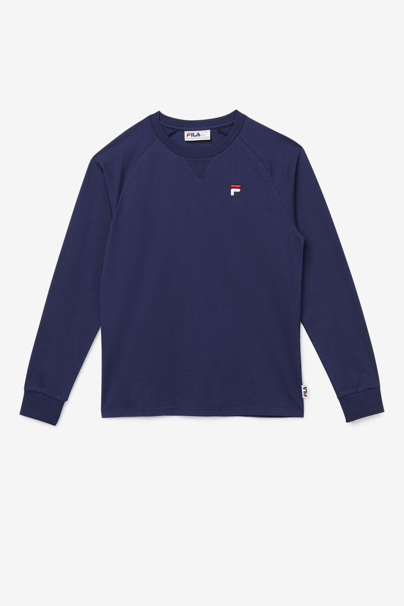 Women\'s Fila Flynn Long Sleeve Shirt Navy | DSz5Nzssy8Y