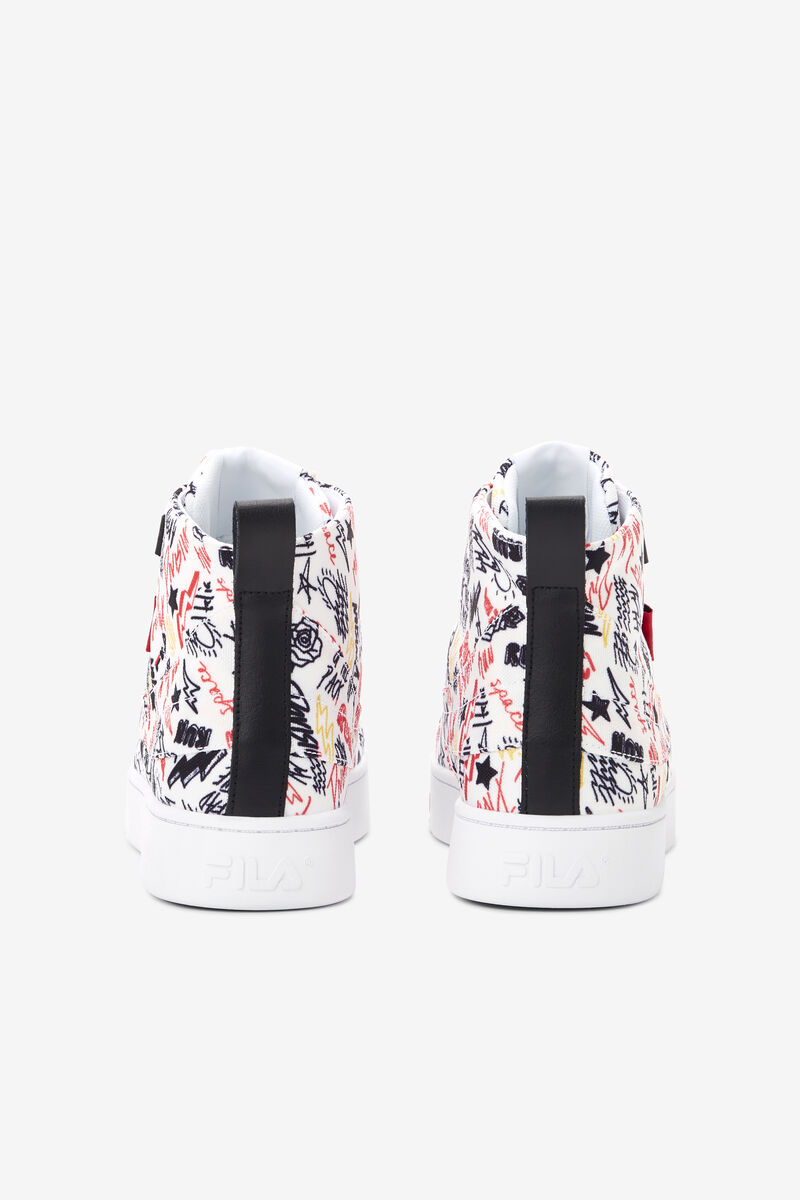 Women's Fila Gennaio Sneakers White / Black / Multicolor | vBE4gGFdbi2