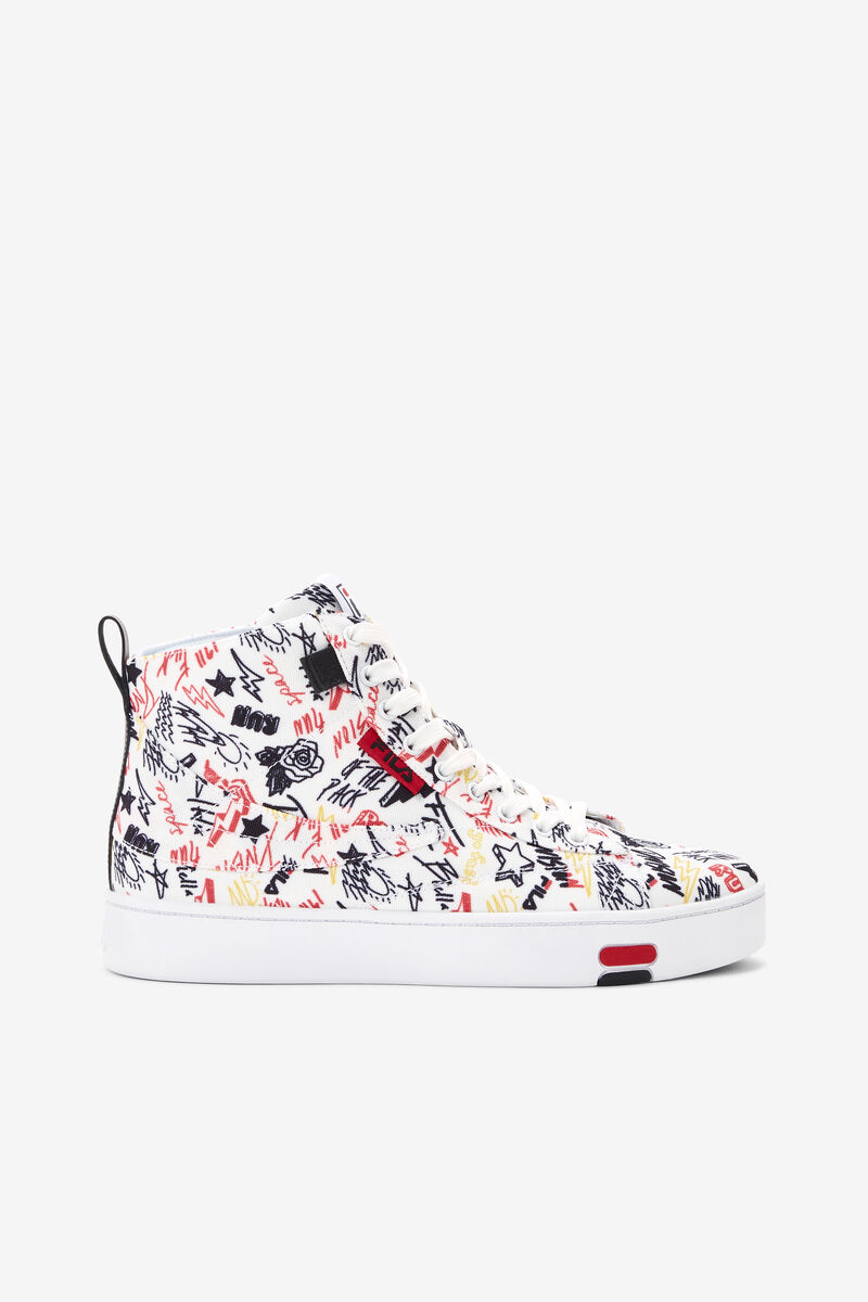 Women\'s Fila Gennaio Sneakers White / Black / Multicolor | vBE4gGFdbi2