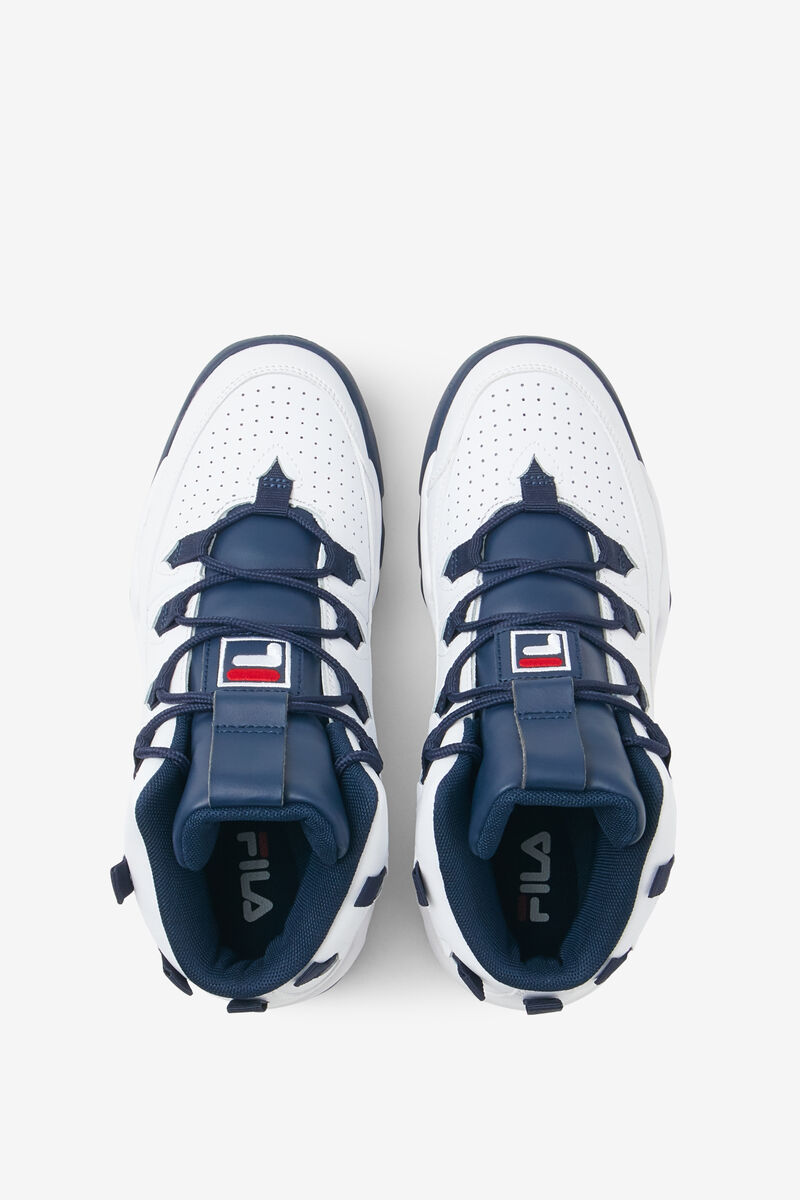 Women's Fila Grant Hill 1 Sneakers White / Navy / Red | L7mUQ1Smzli