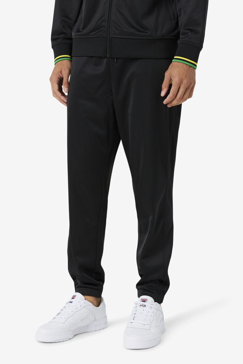 Women's Fila Jamaica Pant Tracksuits Black / White | OwEQeM4vr7E