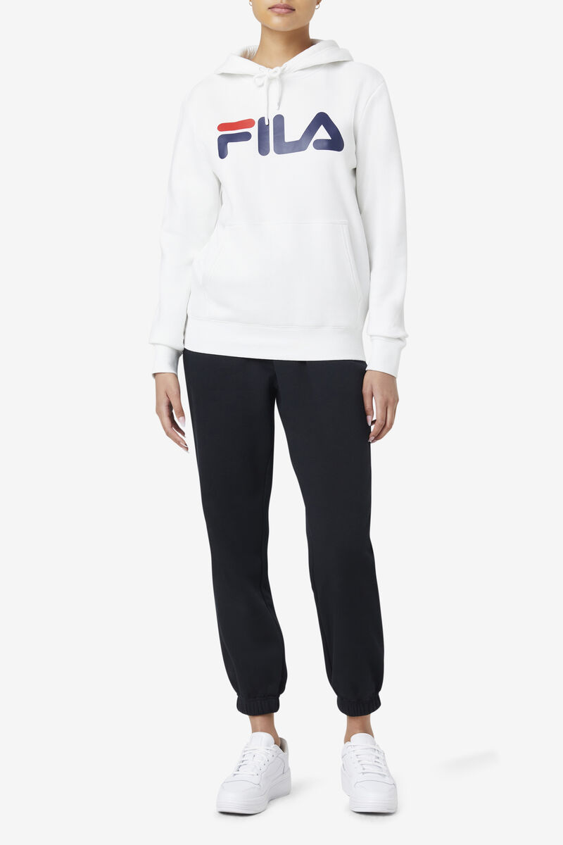Women's Fila Lucy Hoodie Hoodies White / Navy | u61CWUUxIAn