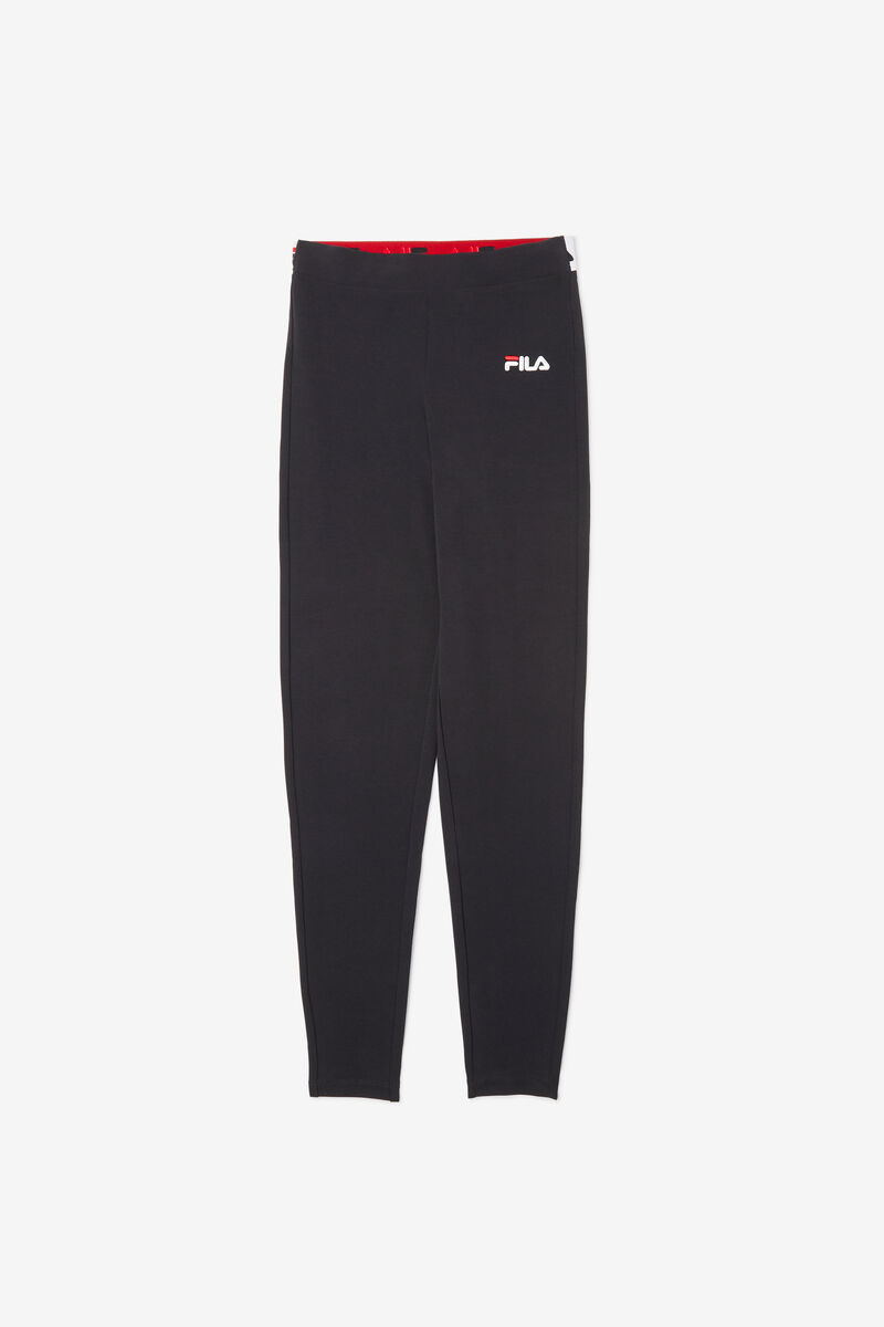 Women\'s Fila Rathi High Waisted Legging Leggings Black | OnCiuj9WHXC