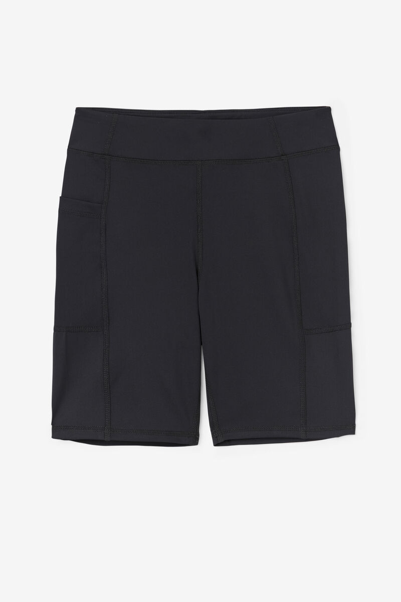 Women\'s Fila Tiana Bike Short Shorts Black | cZZofWnstCL